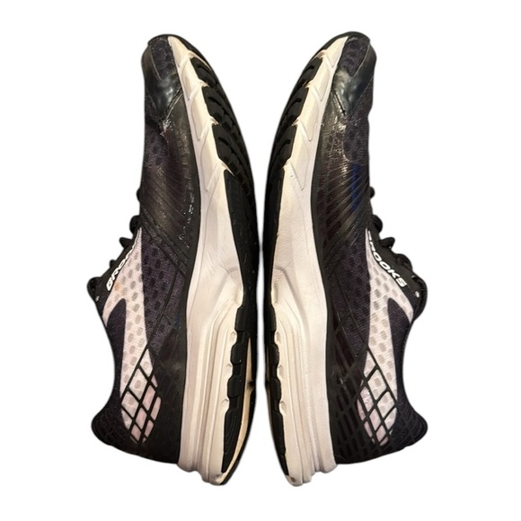 Brooks Launch DNA 3 Sneaker Shoe Black/White Cushioning Run Train Walk Size 8D - Picture 9 of 15